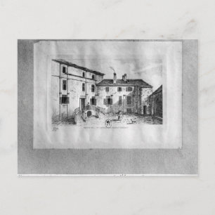 Jean de La Fontaine's House at Postcard