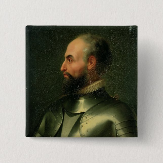 Jean de la Valette 15 Cm Square Badge (Front)