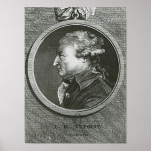 Jean Denis Antoine architect Poster