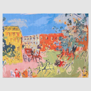 Jean Dufy Horsemen Tissue Paper
