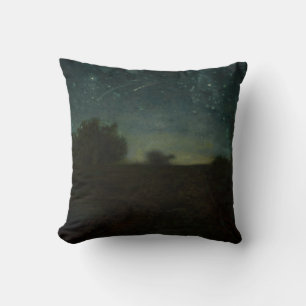 Jean-Francois Millet - Starry Night Cushion