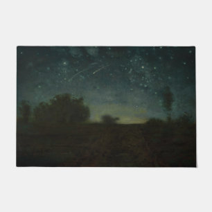Jean-Francois Millet - Starry Night Doormat