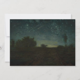 Jean-Francois Millet - Starry Night Thank You Card