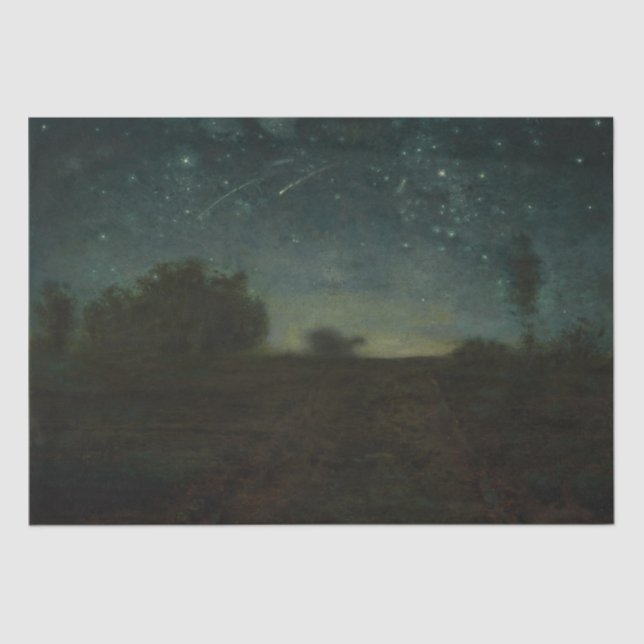 Jean-Francois Millet - Starry Night Tissue Paper (Front)