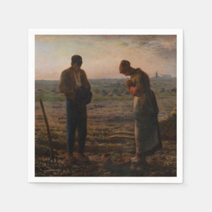 Jean-Francois Millet - The Angelus Napkin