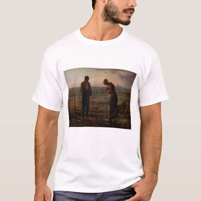 Jean-Francois Millet - The Angelus T-Shirt (Front)