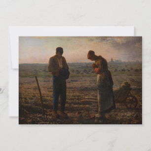 Jean-Francois Millet - The Angelus Thank You Card