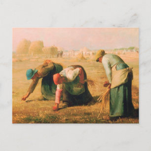Jean Francois Millet - The Gleaners 1857 Postcard