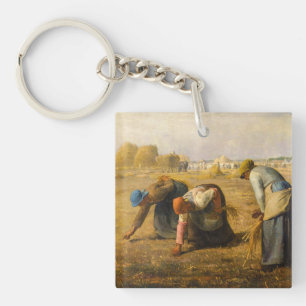 Jean-Francois Millet - The Gleaners Key Ring