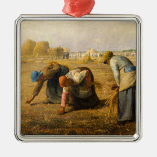 Jean-Francois Millet - The Gleaners Metal Ornament