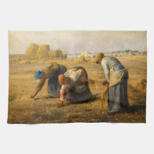 Jean-Francois Millet - The Gleaners Tea Towel