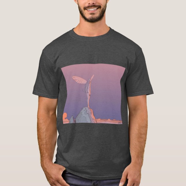 Jean Giraud Moebius friend T-Shirt (Front)