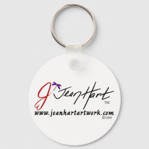 Jean Hart Artwork logo Key Ring