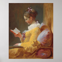 Jean-Honoré Fragonard – A Young Girl Reading