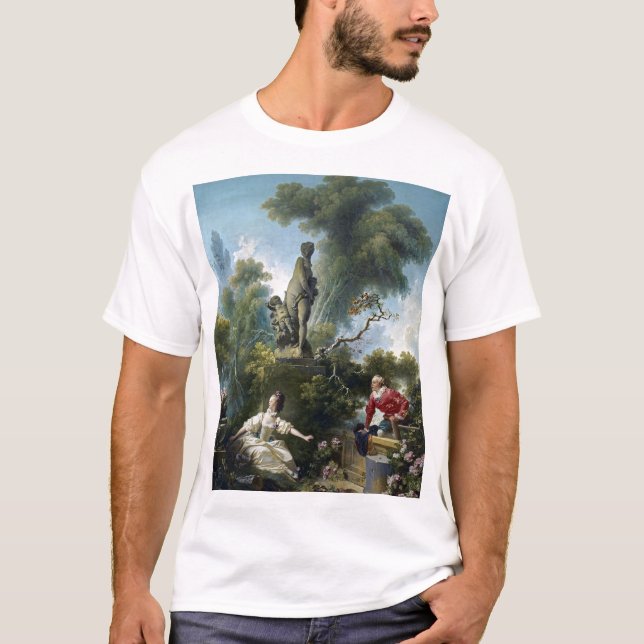 Jean-Honoré Fragonard The progress of love T-Shirt (Front)