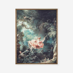 Jean-Honoré Fragonard The Swing Painting Art Print