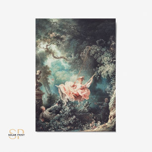 Jean-Honoré Fragonard The Swing Painting Art Print Postcard