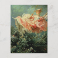 Jean-Honore Frangonard's rococo painting The Swing