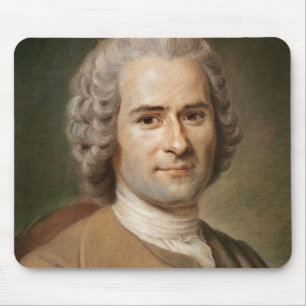 Jean-Jacques Rousseau after 1753 Mouse Pad
