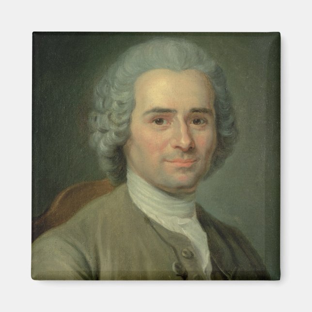 Jean-Jacques Rousseau Magnet (Front)