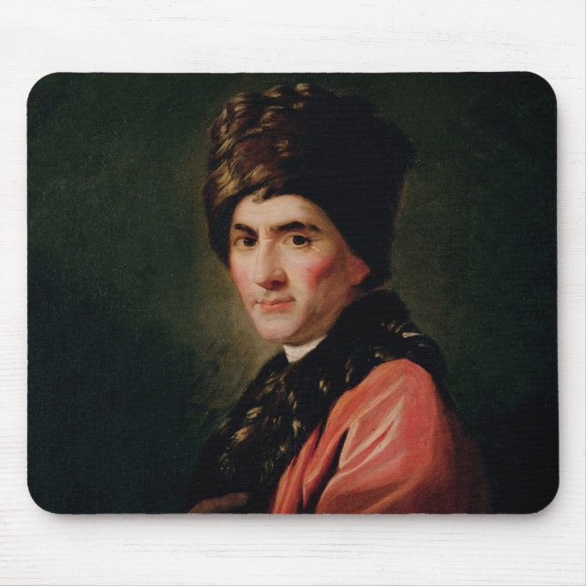 Jean Jacques Rousseau Mouse Pad (Front)