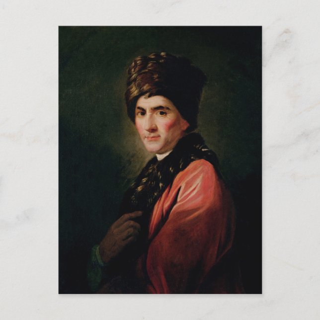 Jean Jacques Rousseau Postcard (Front)