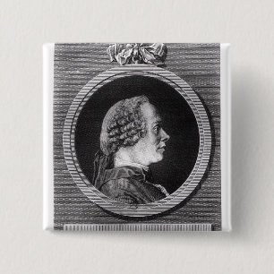 Jean le Rond d'Alembert 15 Cm Square Badge