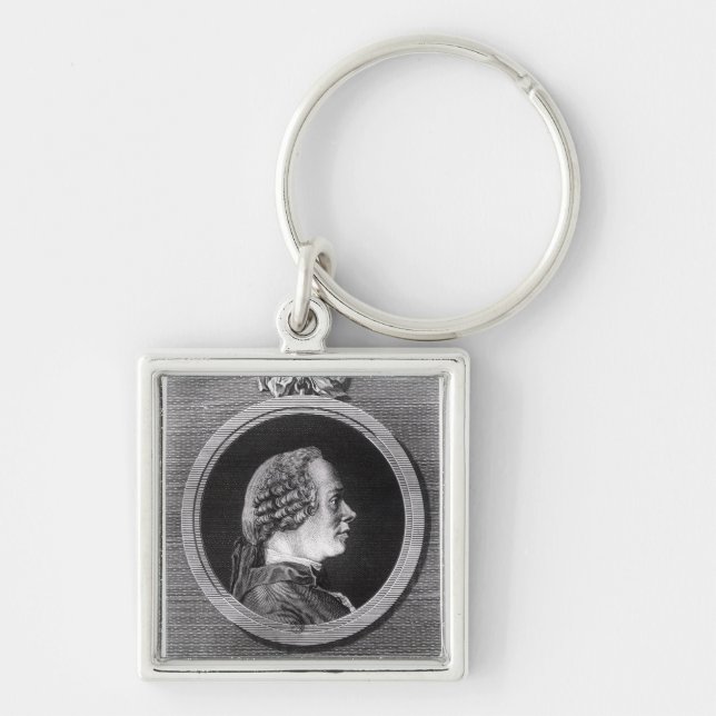Jean le Rond d'Alembert Key Ring (Front)