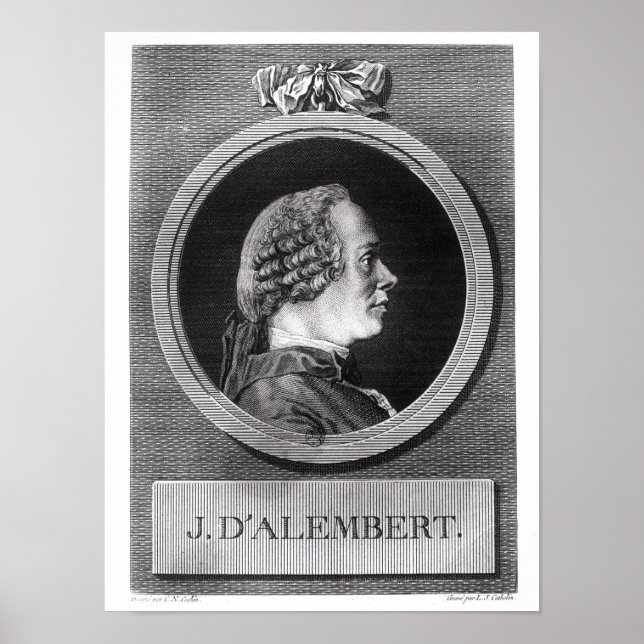 Jean le Rond d'Alembert Poster (Front)