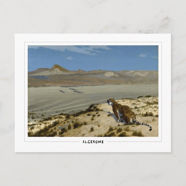 Jean-Léon Gérôme #10 - Fine Art Postcard (Front)