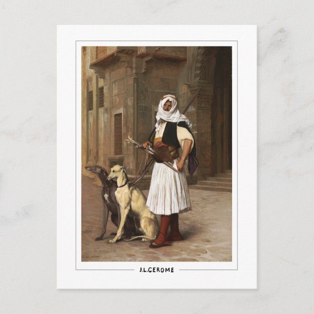 Jean-Léon Gérôme #132 - Fine Art Postcard (Front)