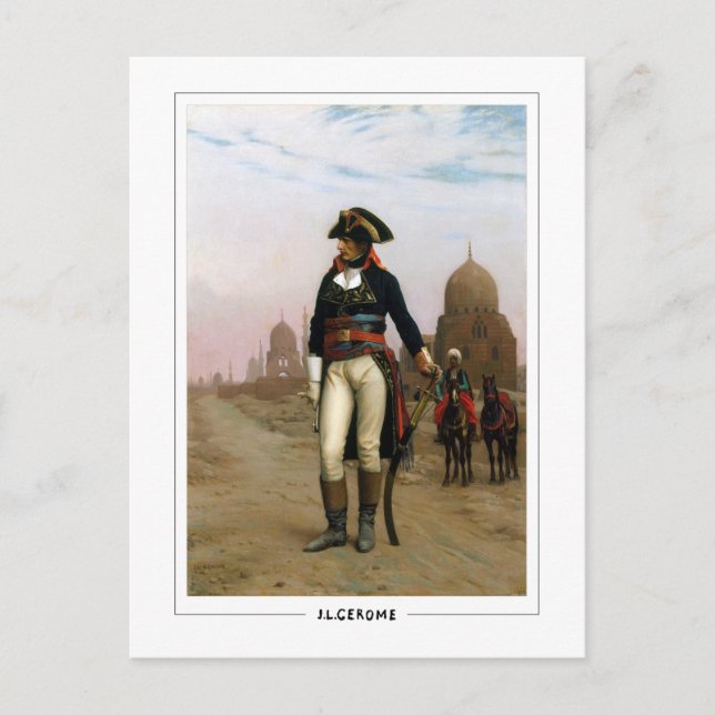 Jean-Léon Gérôme #159 - Fine Art Postcard (Front)