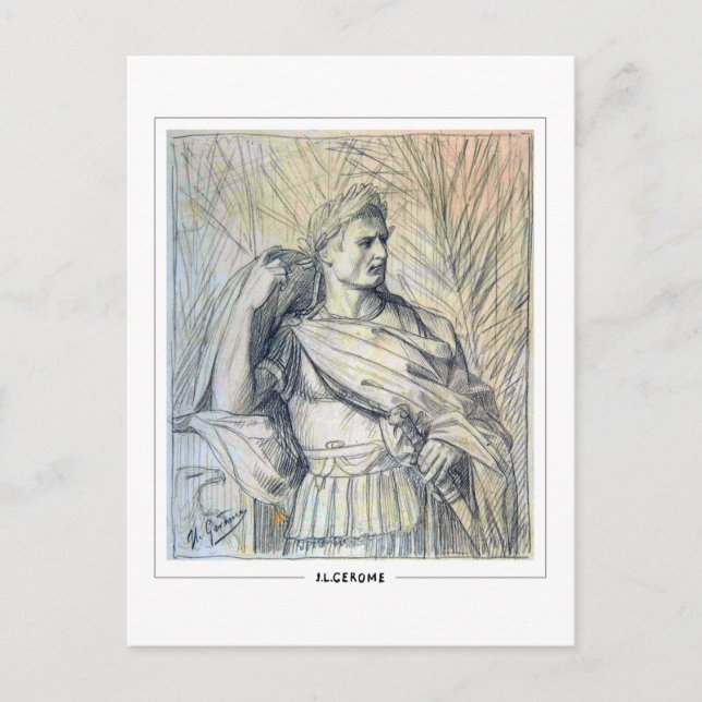 Jean-Léon Gérôme #252 - Fine Art Postcard (Front)