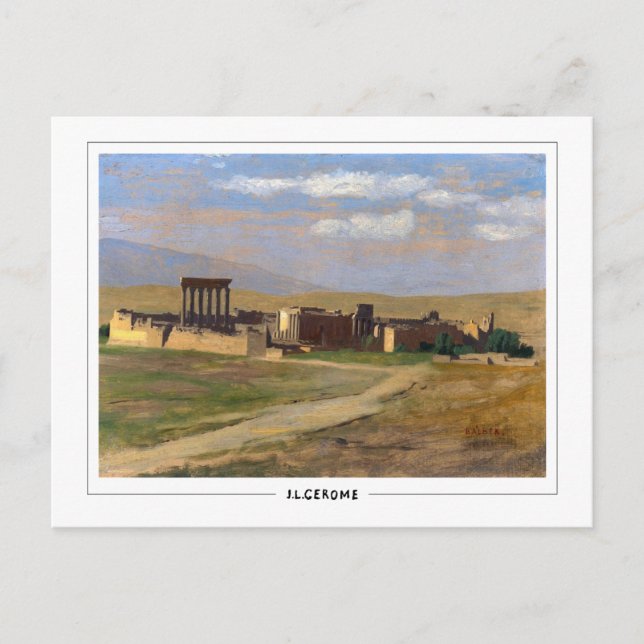 Jean-Léon Gérôme #6 - Fine Art Postcard (Front)