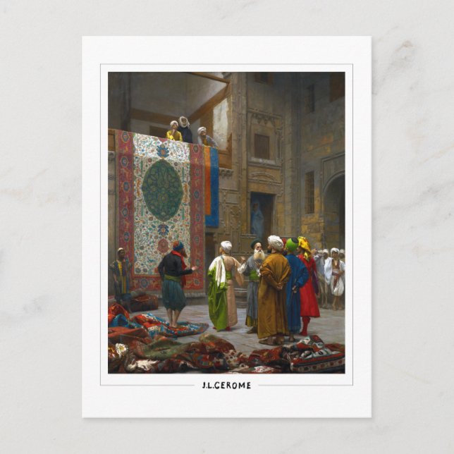 Jean-Léon Gérôme #74 - Fine Art Postcard (Front)