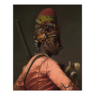 Jean-Leon Gerome Black Bashi-Bazouk ca 1869 Poster