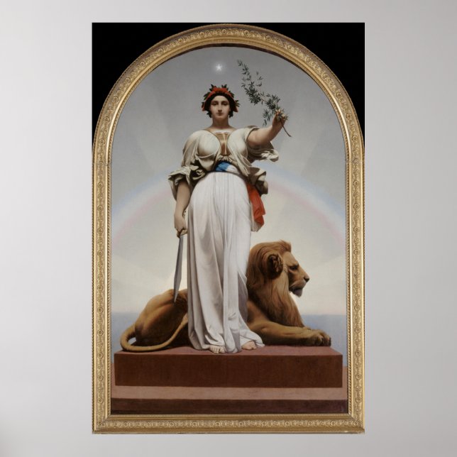 Jean-Léon Gérôme - La République Poster (Front)