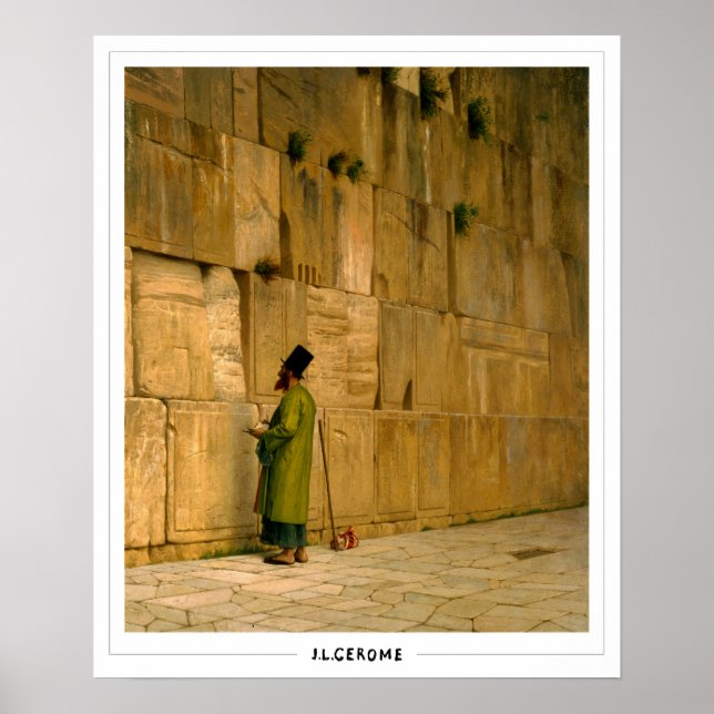 Jean-Léon Gérôme Zedign Art Poster #1 (Front)