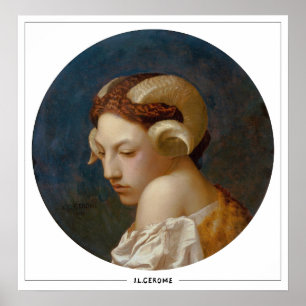 Jean-Léon Gérôme Zedign Art Poster #232