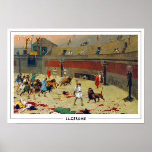 Jean-Léon Gérôme Zedign Art Poster #250