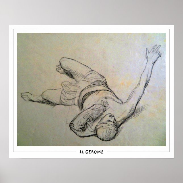 Jean-Léon Gérôme Zedign Art Poster #307 (Front)