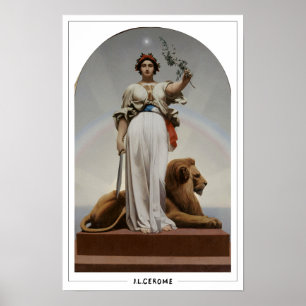 Jean-Léon Gérôme Zedign Art Poster #347