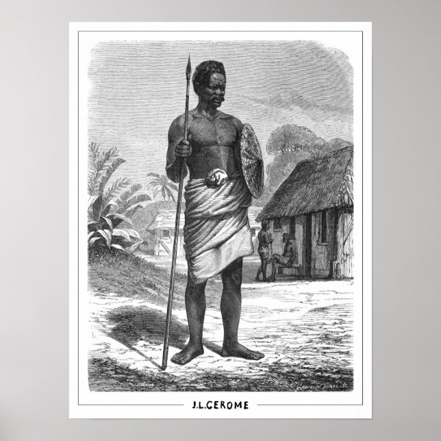 Jean-Léon Gérôme Zedign Art Poster #354 (Front)