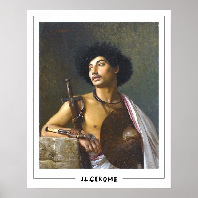 Jean-Léon Gérôme Zedign Art Poster #94 (Front)