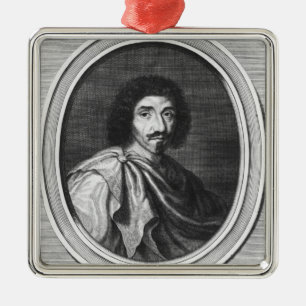 Jean Louis Guez de Balzac Metal Tree Decoration