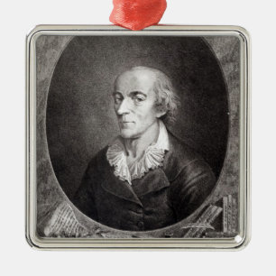Jean Marie Roland de La Platiere Metal Ornament