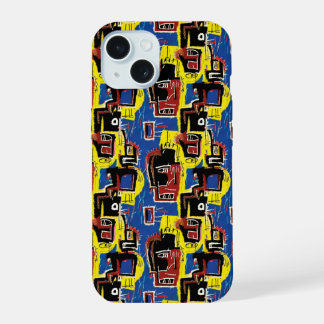 Jean-Michel Basquiat Inspired 6 iPhone 15 Case