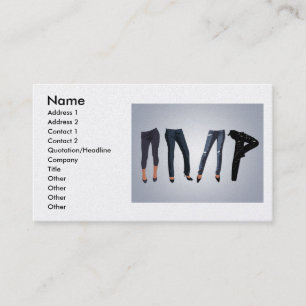 jean-pants-vector-10031601-large, Name, Address... Business Card