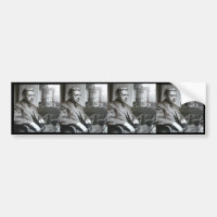 Jean-Paul Sartre Bumper Sticker