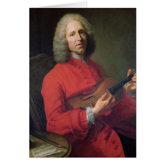 Jean-Philippe Rameau  with a Violin (Front)
